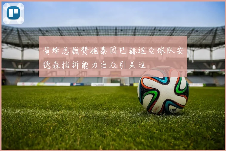 黄蜂总裁赞施泰因巴赫适合球队安德森挡拆能力出众引关注